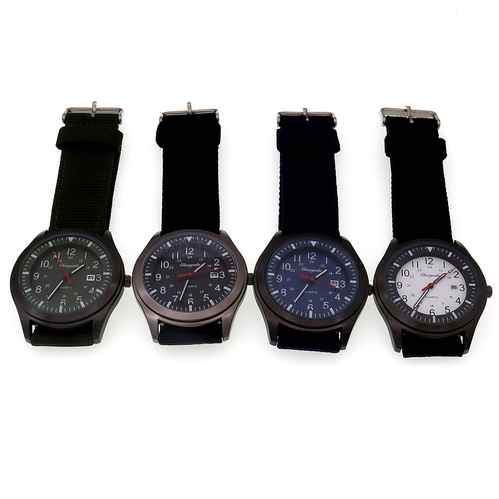Canvas Strap Watch - Orologio da Polso da Uomo di