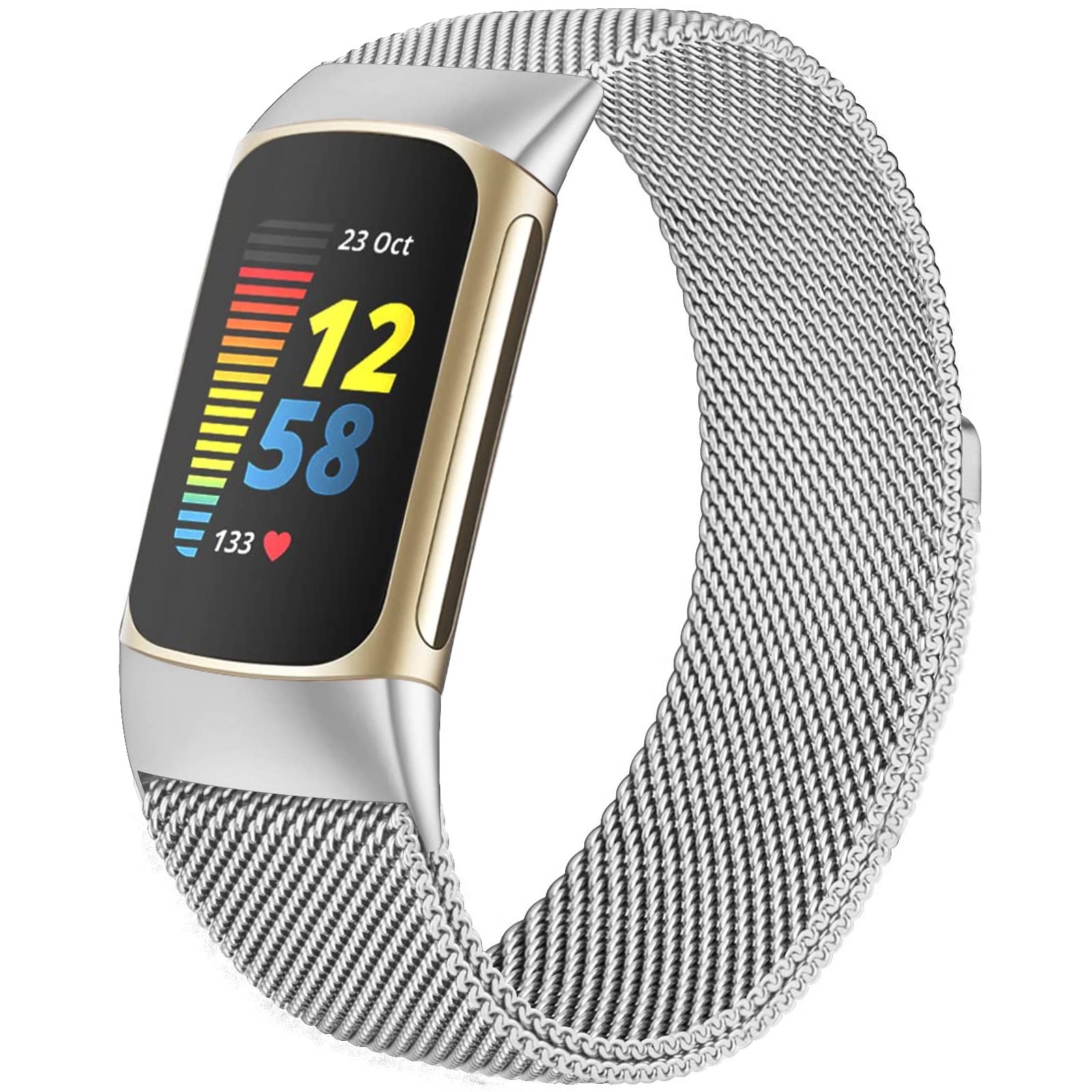 Milanese Loop Magnetic - Anello Milanese per fitbit charge 6
