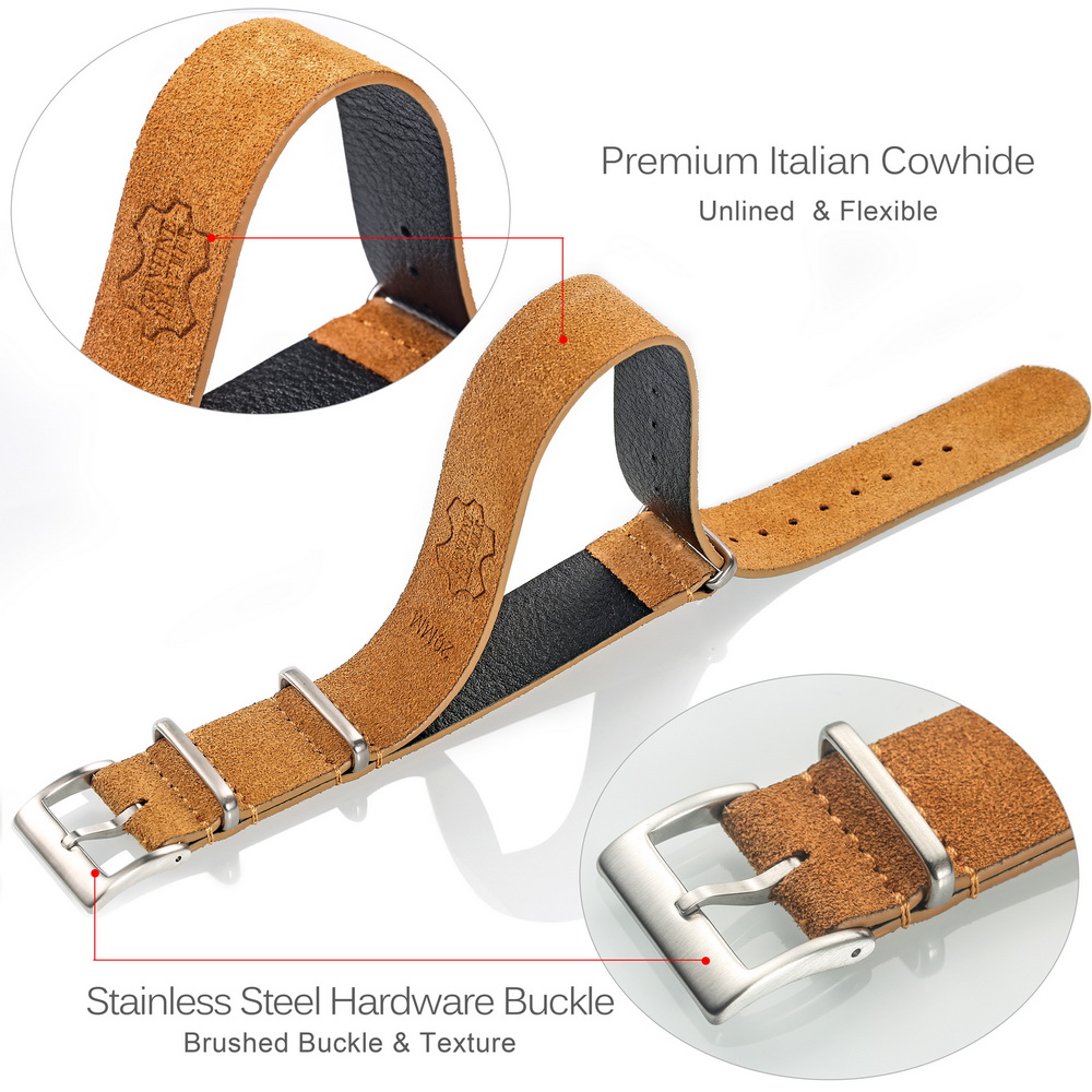Cinturino per orologio in vera - Tropic Strap Vintage recensione e prezzo