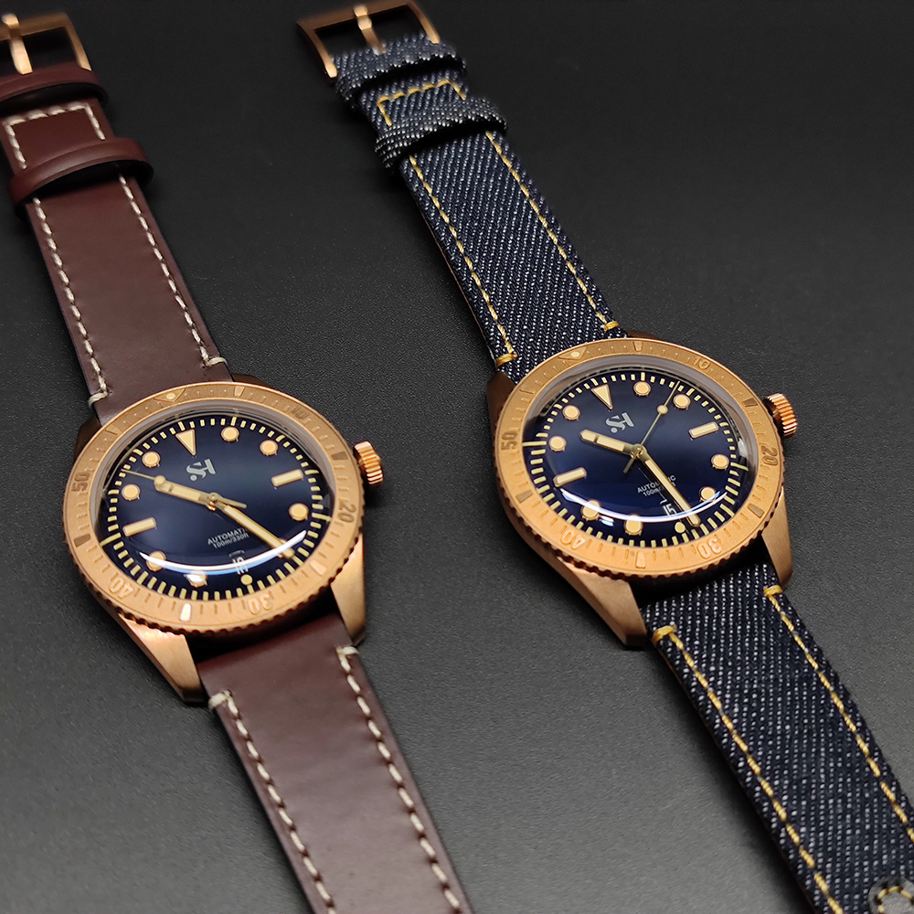 Orologio da uomo in bronzo da  - Canvas Strap Watch recensione e prezzo