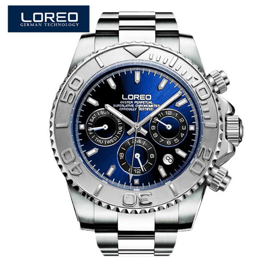 Impermeabile 200m LOREO Top Br - Cartier Watch Tank recensione e prezzo
