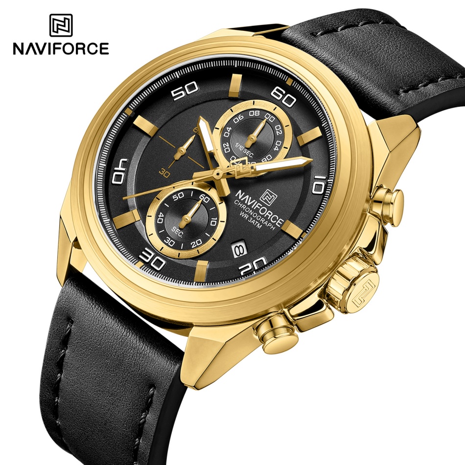 NAVIFORCE Lancette da polso Ci - Leather Watch Band Men recensione e prezzo