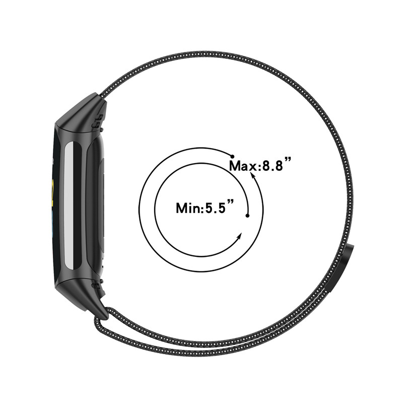 Cinturino in metallo per Fitbi - Milanese Loop Magnetic recensione e prezzo