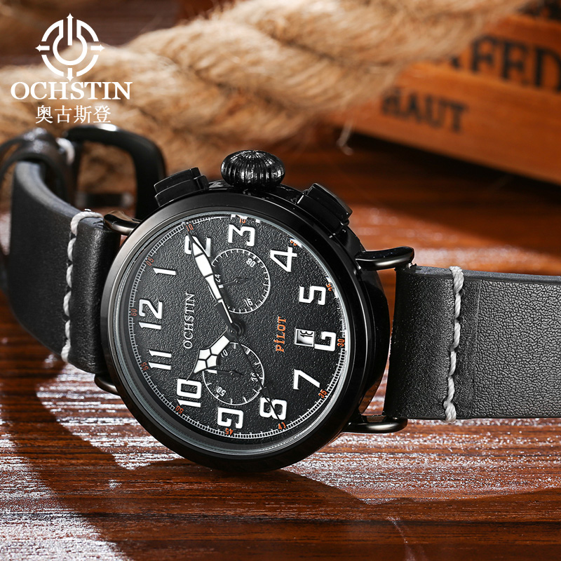 OCHSTIN Orologio da polso al q - Leather Watch Band Men recensione e prezzo
